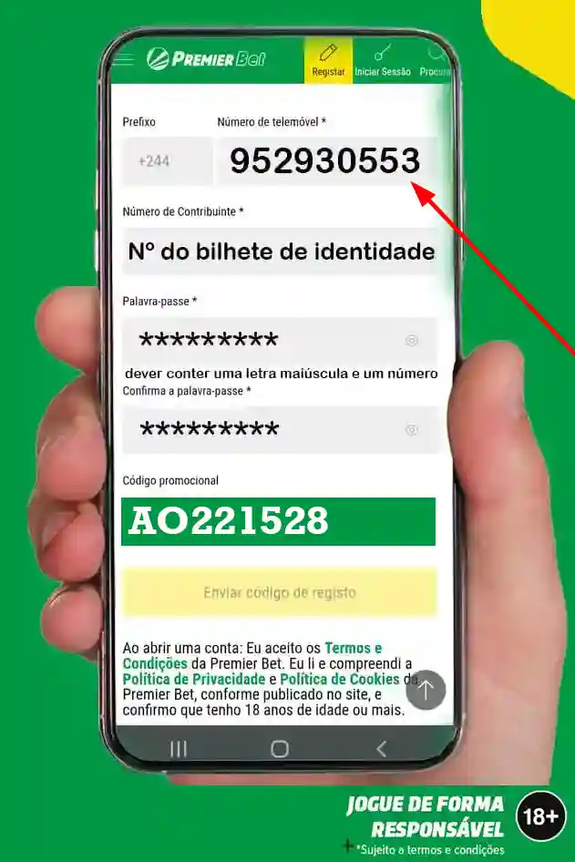 Codigo Promocional - Premier Bet
